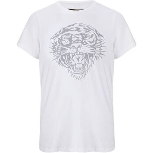 T-Shirt Tiger-glow t-shirt white - Ed Hardy - Modalova