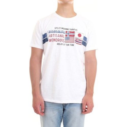 T-Shirt NP0A4F6J T-Shirt/Polo Mann Weiß - Napapijri - Modalova