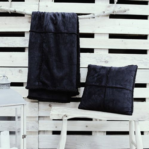 Wirfdecken Pack soft cosy WINTER SPIRIT navy - Today - Modalova