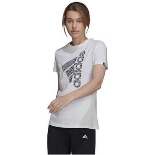 T-Shirt Vertical Zebra Logo Graphic - Adidas - Modalova