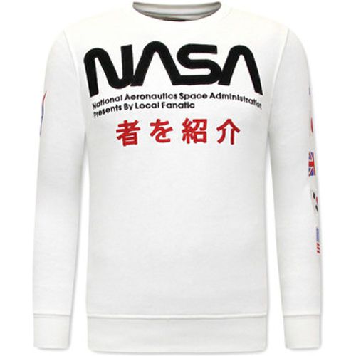 Sweatshirt Heren NASA International Wit - Local Fanatic - Modalova