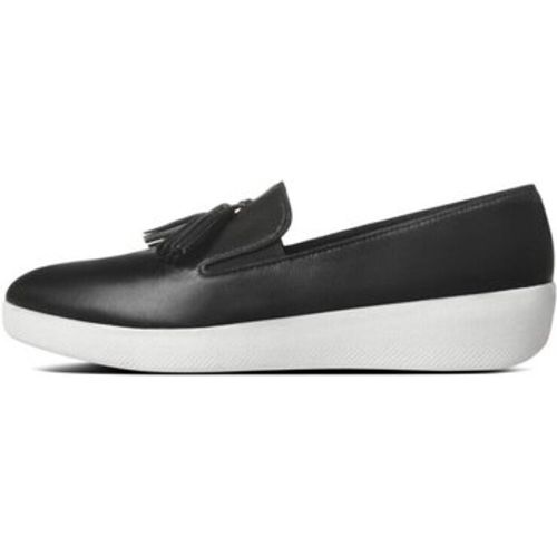 Damenschuhe TASSEL SUPERSKATE TM BLACK LEATHER 4 - FitFlop - Modalova