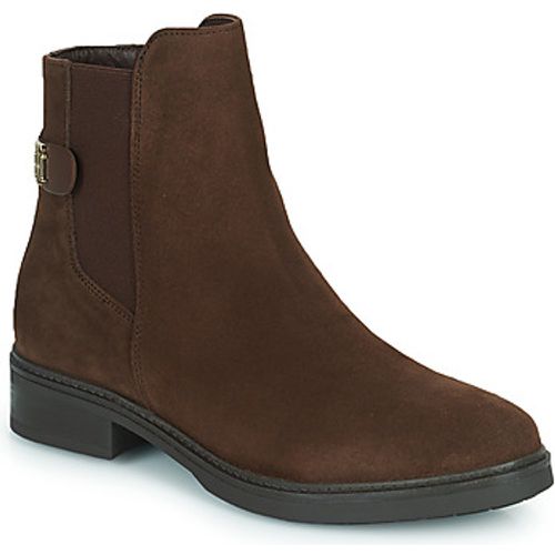 Damenstiefel Coin Suede Flat Boot - Tommy Hilfiger - Modalova