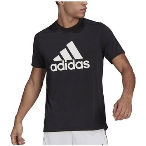 T-Shirt Aeroready Designed 2 Move Feelready Sport Logo Tee - Adidas - Modalova