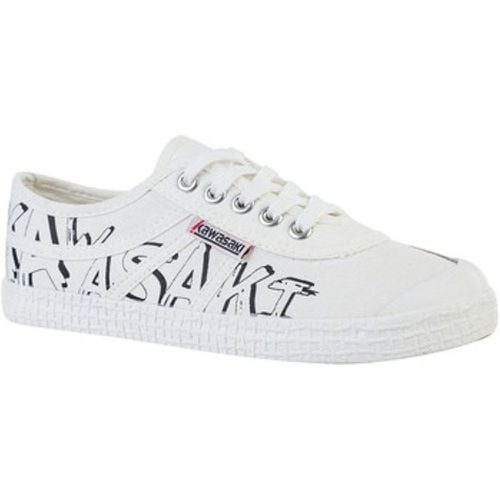 Sneaker Graffiti Canvas Shoe K202416 1002 White - Kawasaki - Modalova