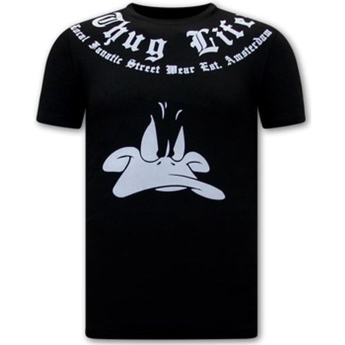 T-Shirt Mit Print Thug Life - Local Fanatic - Modalova