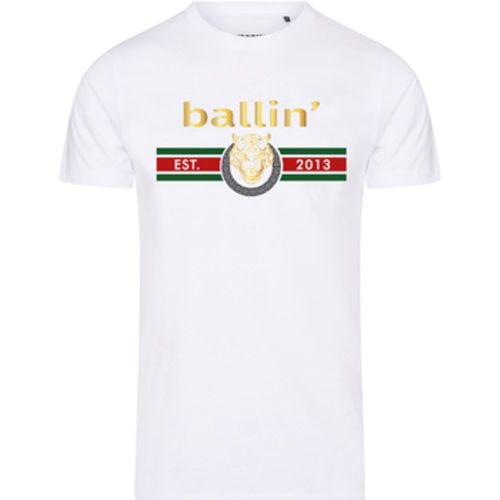 T-Shirt Tiger Lines Shirt - Ballin Est. 2013 - Modalova