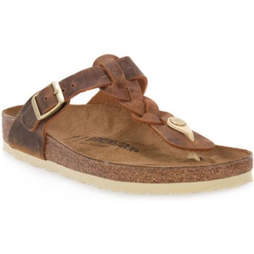 Pantoffeln GIZEH BRAIDED COGNAC OILED CALZ S - Birkenstock - Modalova