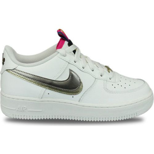 Sneaker Air Force 1 LV8 Double Swoosh Silver Gold Blanc - Nike - Modalova