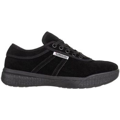 Sneaker Leap Suede Shoe K204414 1001S Black Solid - Kawasaki - Modalova