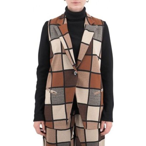 Jacken Beige- karierte Weste - Soho-T - Modalova