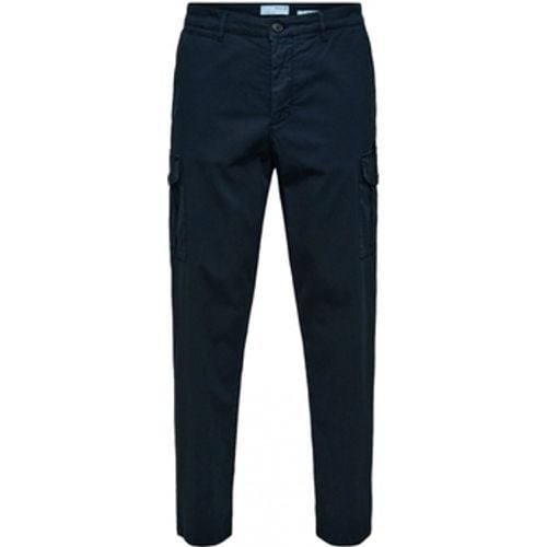 Hosen Slim Tapered Wick 172 Cargo Pants - Dark Sapphire - Selected - Modalova