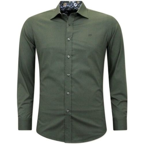 Hemdbluse Slim Hemd Grun - Gentile Bellini - Modalova