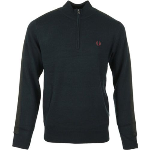 Pullover Striped Trim Half Zip Jumper - Fred Perry - Modalova