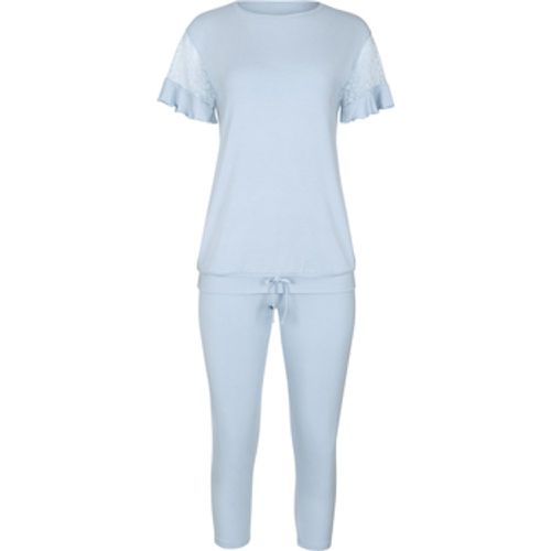 Pyjamas/ Nachthemden Pyjama Hausanzug Leggings Top Kurzarm Smooth Cheek - Lisca - Modalova