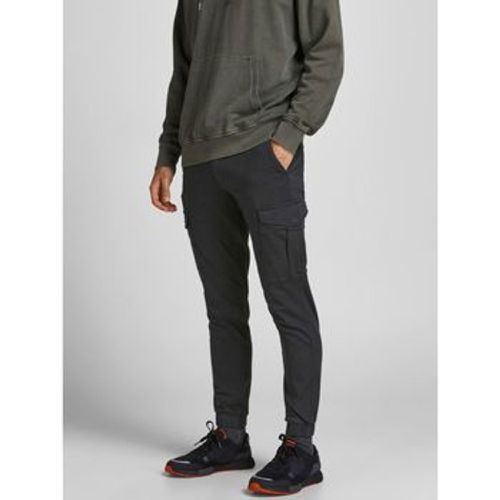 Hosen 12186889 MARCO CUFFED-BLACK - jack & jones - Modalova