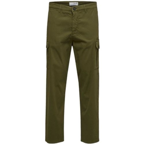 Hosen Noos Slim Tapered Wick Cargo Pants - Winter Moss - Selected - Modalova