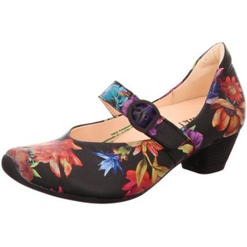 Pumps Aida 532 Riemchen schwarz e Blumen 3-000532-9000 - Think - Modalova