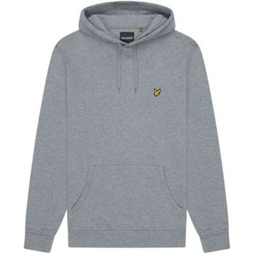 Sweatshirt ML1139V BRUSHED BACK HOODIE-T28 MID GREY MARL - Lyle & Scott - Modalova