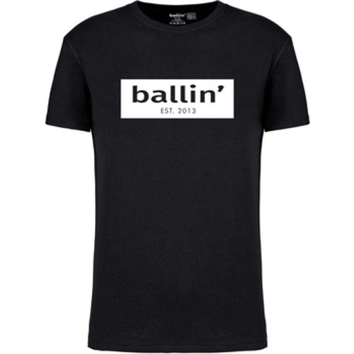 T-Shirt Cut Out Logo Shirt - Ballin Est. 2013 - Modalova