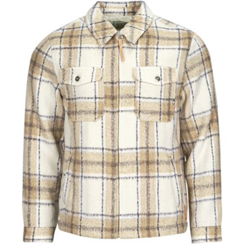 Herren-Jacke Wool-Blend Zip-Thru Check Overshirt - Scotch & Soda - Modalova