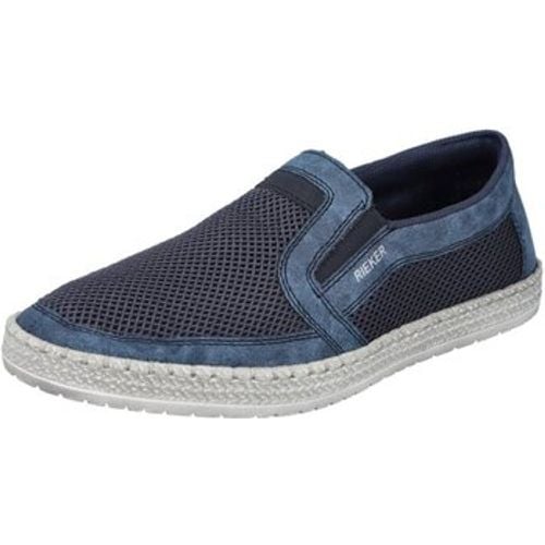 Herrenschuhe Slipper Stoff B5264-14 14 - Rieker - Modalova