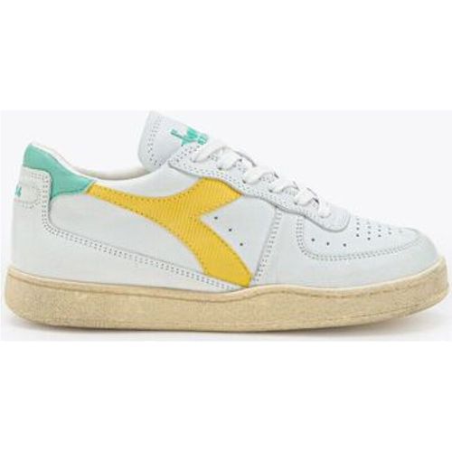 Sneaker 179043.C1682 MI BASKET LOW USD-BIANCO/GIALLO - Diadora - Modalova