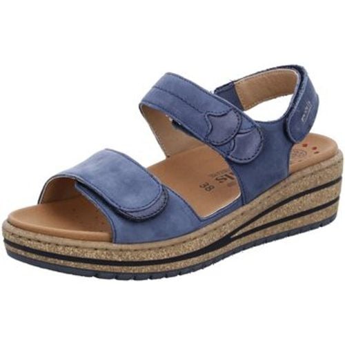 Sandalen Sandaletten RILEY BUCKSOFT 6904NPERLKID 1010G DENIM - mephisto - Modalova