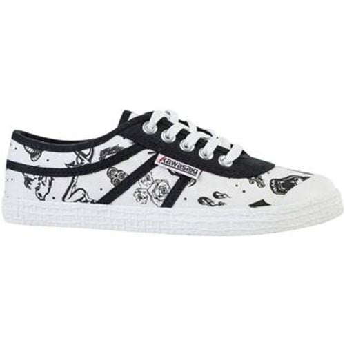 Sneaker Tattoo Canvas Shoe K202420 1002 White - Kawasaki - Modalova