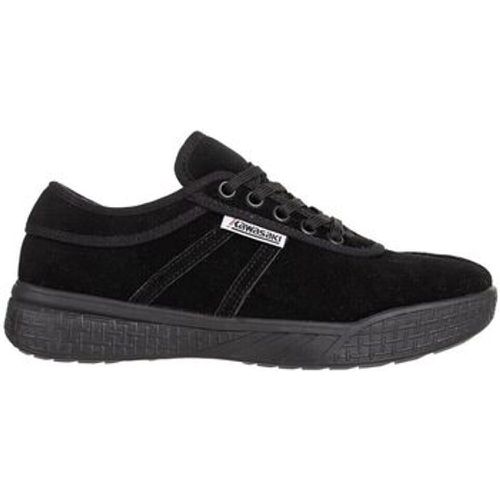 Sneaker Leap Suede Shoe K204414 1001S Black Solid - Kawasaki - Modalova