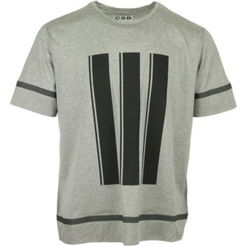 T-Shirt Stripe Printed T-Shirt - Csb London - Modalova
