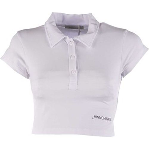 T-Shirts & Poloshirts Polo Corta In Bielastico Con Stampa - Hinnominate - Modalova