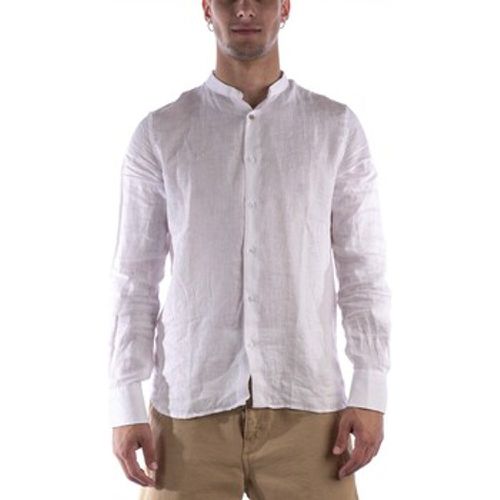 Hemdbluse Camicia Coreana Lino Bianco - Sl56 - Modalova