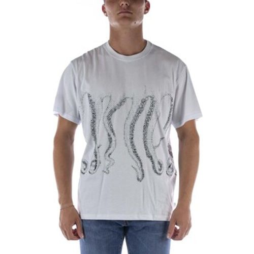 T-Shirts & Poloshirts T-Shirt Censored Outline Bianco - Octopus - Modalova
