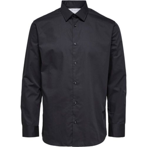 Blusen Regethan Classic Overhemd Zwart - Selected - Modalova