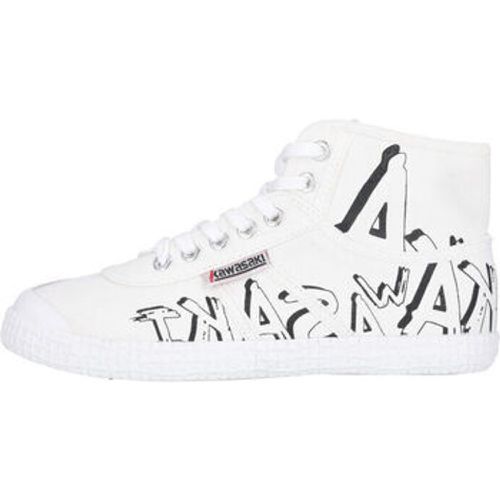 Sneaker Graffiti Canvas Boot K202415-ES 1002 White - Kawasaki - Modalova