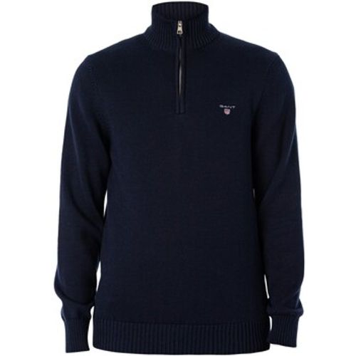 Pullover Lässiges Baumwoll-Sweatshirt mit halbem Reißverschluss - Gant - Modalova