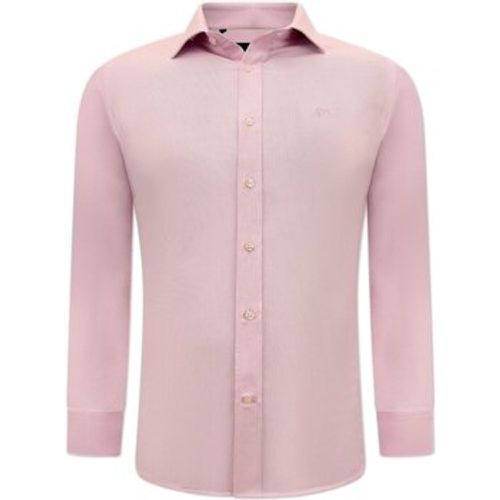 Hemdbluse Blank Oxford Hemd Für Slim Pink - Gentile Bellini - Modalova