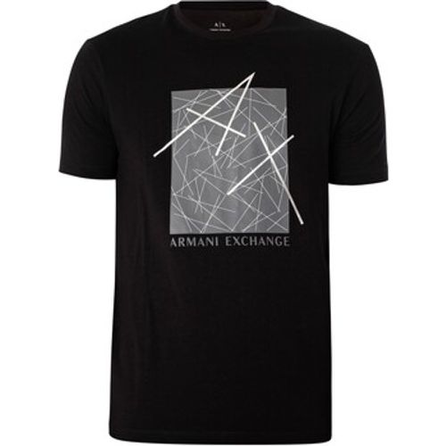 T-Shirt Grafisches Jersey-T-Shirt - EAX - Modalova
