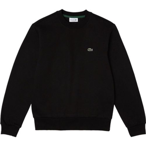 Sweatshirt Organic Brushed Cotton Sweatshirt - Noir - Lacoste - Modalova