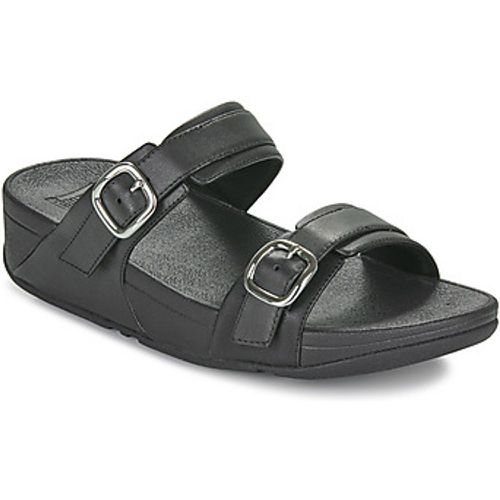 Pantoffeln Lulu Adjustable Leather Slides - FitFlop - Modalova