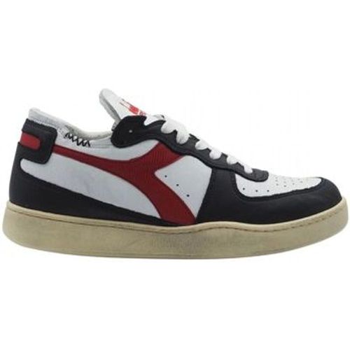 Sneaker 176282.C1470 MI BASKET-BIANCO/NERO/ROSSO - Diadora - Modalova