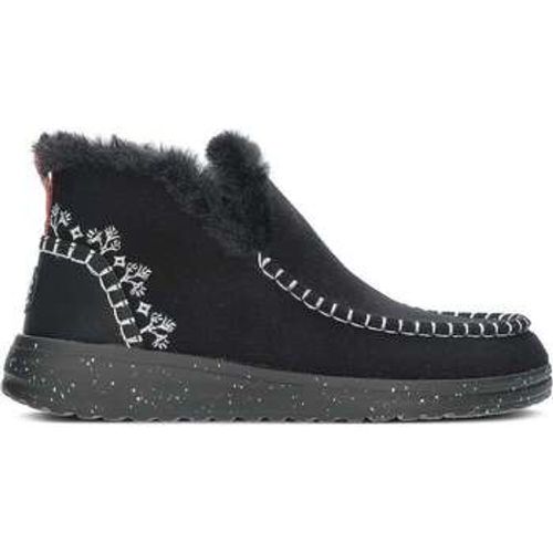 Pumps DENNY STIEFEL AUS FAUX-SHEARLING 40208 - Dude - Modalova