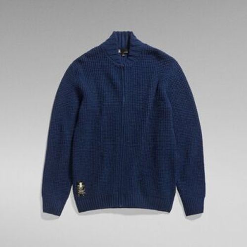 Pullover D23533-D170 CHUNKY ZIP-868 RANK BLUE - G-Star Raw - Modalova