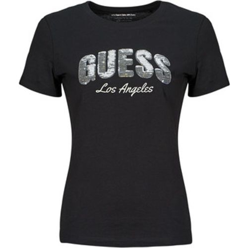 Guess T-Shirt SEQUINS LOGO TEE - Guess - Modalova