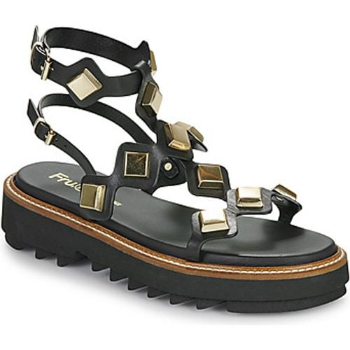 Sandalen 8715-100-HELGA-NERO-TEXANO-NEGRO - Fru.it - Modalova