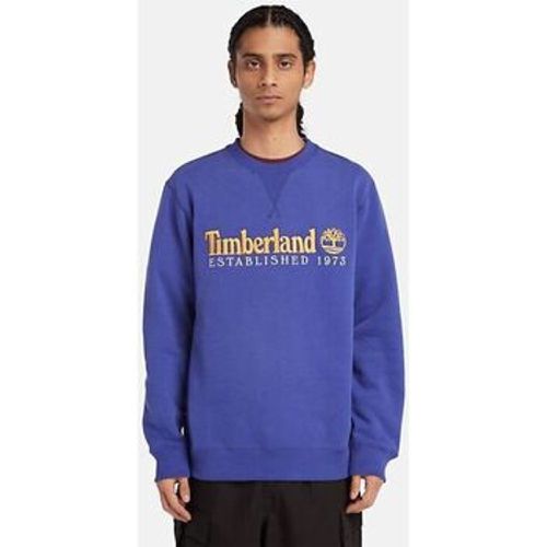 Sweatshirt TB0A65DD LS EST. 1973 CREW BB SWEATSHIRT-ED5 B CLEM BLU - Timberland - Modalova