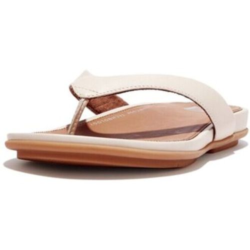 Zehentrenner GRACIE LEATHER FLIP-FLOPS Stone Beige - DROP 11 - FitFlop - Modalova