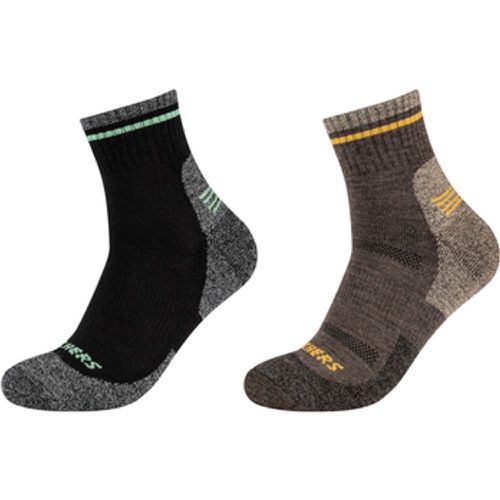 Sportstrümpfe 2PPK Men Trail Wool Quarter Socks - Skechers - Modalova