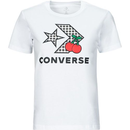 T-Shirt CHERRY STAR CHEVRON INFILL TEE WHITE - Converse - Modalova